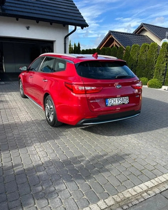 Kia Optima cena 89900 przebieg: 80000, rok produkcji 2019 z Chojnice małe 67